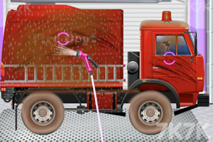 《清洗警用车》游戏画面1