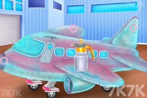 《清理肮脏的飞机》游戏画面3