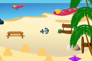 《逃离海滩度假村》游戏画面1