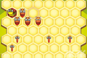 《小蜜蜂采蜂蜜》游戏画面2
