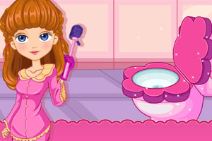 《爱清洁的公主》游戏画面1