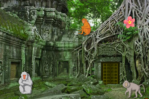 逃离被遗弃的猴神庙
