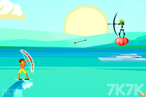 《冲浪的弓箭手》游戏画面2