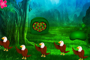 《逃离嫩绿森林》游戏画面1