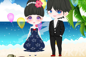 《海滩的浪漫婚礼》游戏画面3
