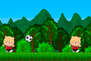 《口袋森林世界杯传球大赛》游戏画面1