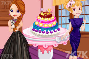 《索菲亚和安伯做蛋糕》游戏画面3