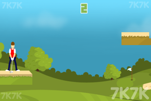 《空中打高尔夫》游戏画面1