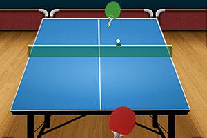 《乒乓球高手赛》游戏画面1