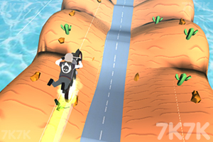 《自行车山丘大赛》游戏画面2