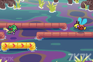 《鳄鱼速滑挑战》游戏画面2