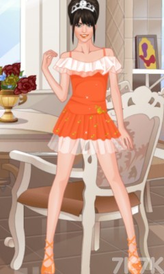 《橙色服饰装》游戏画面2