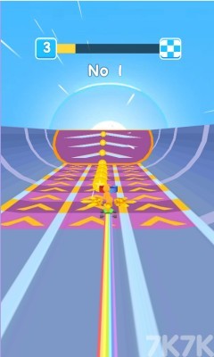 《橡膠人滑板競速》游戲畫面3