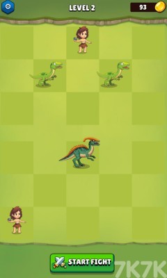 《恐龙合并战斗》游戏画面1
