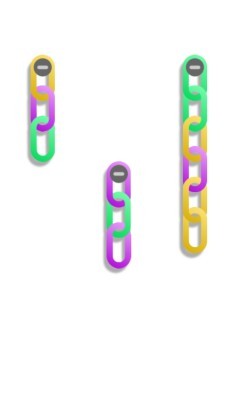 《彩色锁链分类》游戏画面2