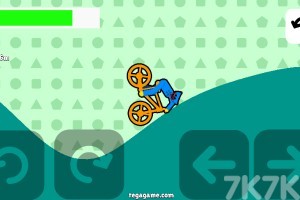 《小蓝人自行车挑战》游戏画面2
