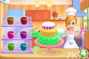 《装饰美味的蛋糕》游戏画面2