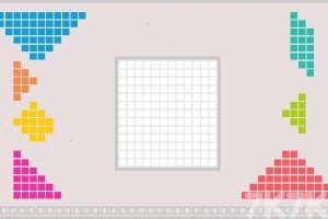 《彩色方块拼接》游戏画面1