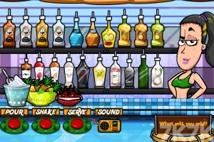 《酒吧調酒師3H5》游戲畫面1