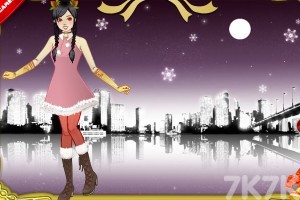 《圣诞七国美女H5》游戏画面4