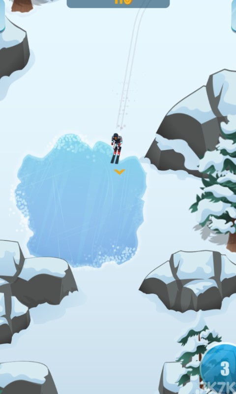 《高山滑雪赛》游戏画面4