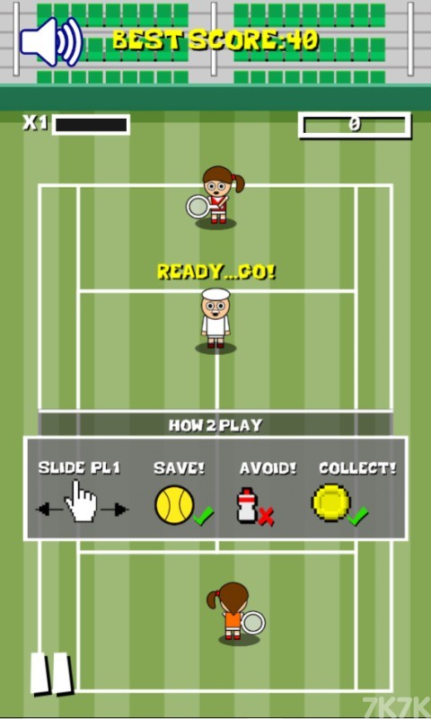 《小小网球员》游戏画面1