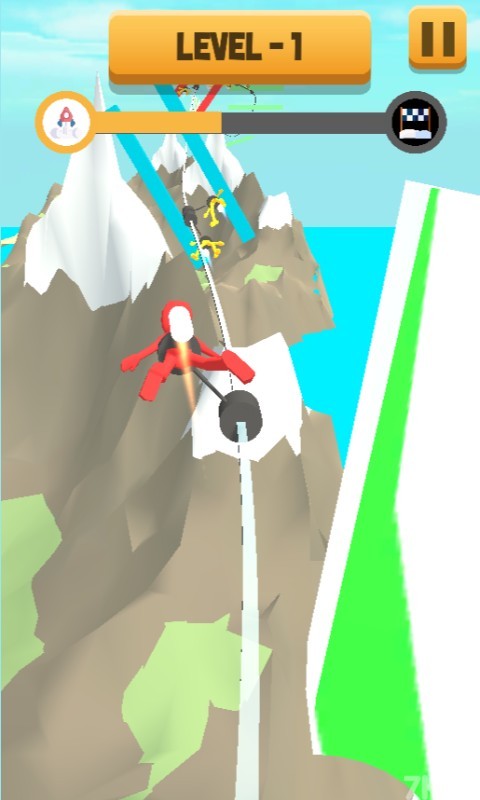 《喷气飞行赛道》游戏画面1