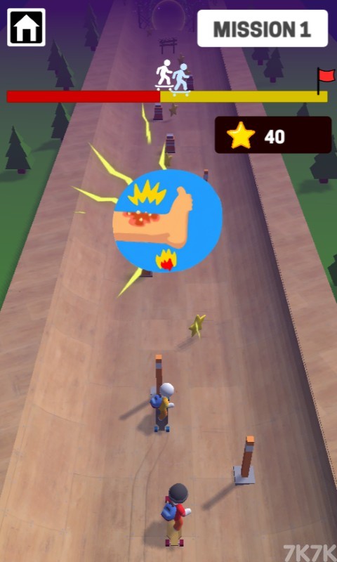 《双人滑板挑战》游戏画面3