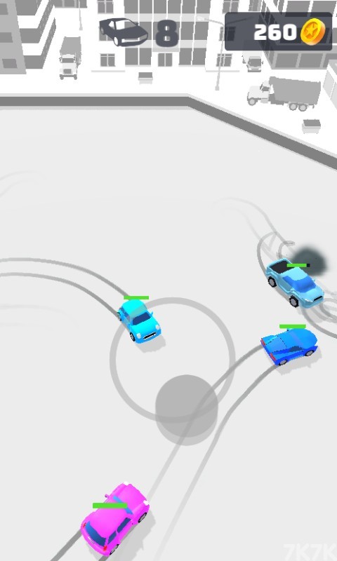 《汽车冲撞》游戏画面2