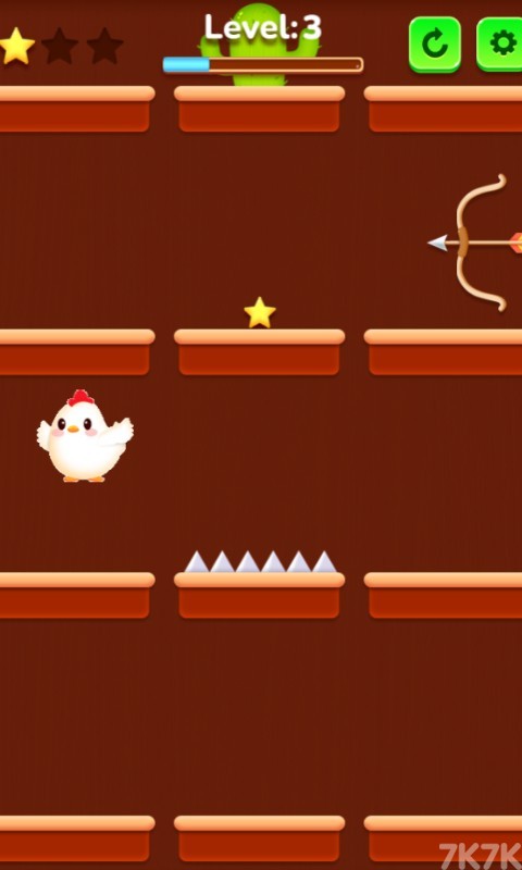 《小鸡跳一跳》游戏画面2