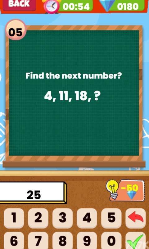《数学谜题》游戏画面4