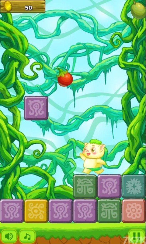 《雨林跳跃》游戏画面2