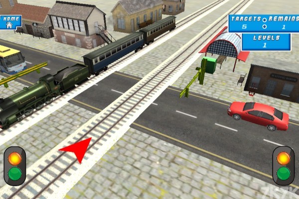 《模拟铁路口》游戏画面4