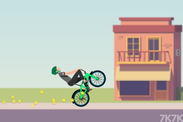 《炫技自行车大赛》游戏画面1