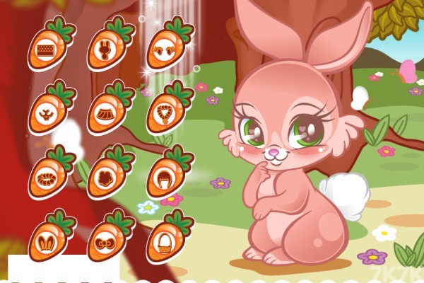 《可爱的兔子》游戏画面1
