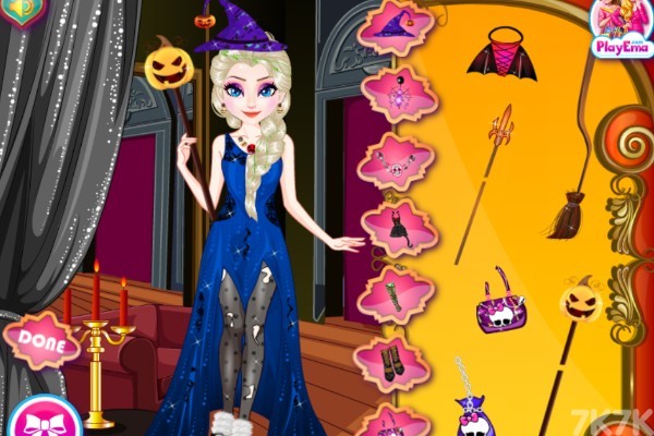 《公主的万圣节时尚》游戏画面2