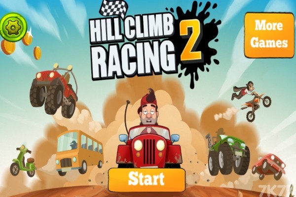 《登山赛车比赛2》游戏画面1