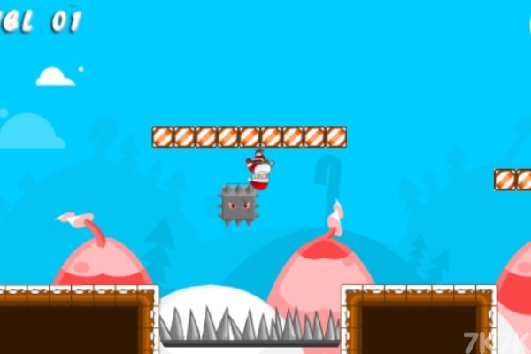 《圣诞老人重力赛跑》游戏画面3