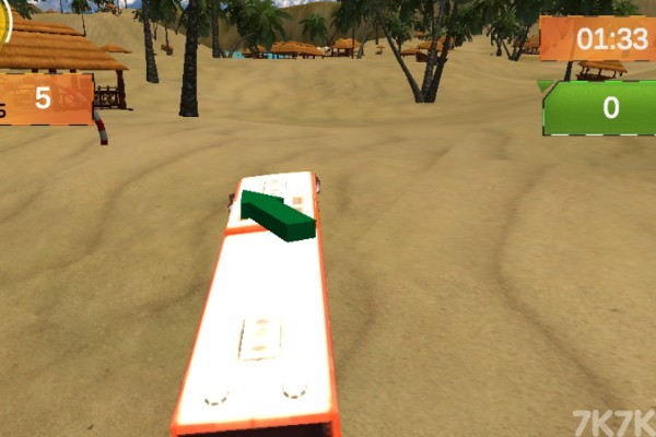 《沙滩大巴驾驶》游戏画面2