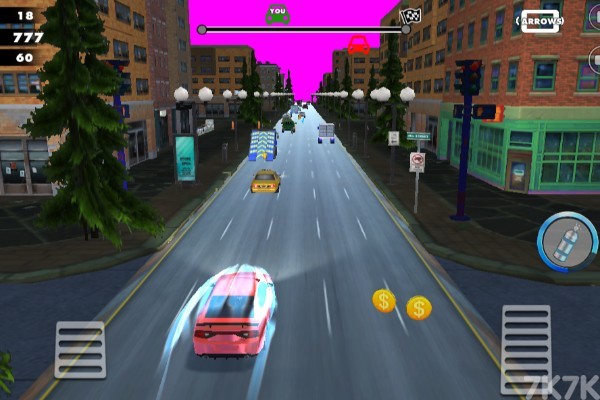 《飞驰的汽车》游戏画面1