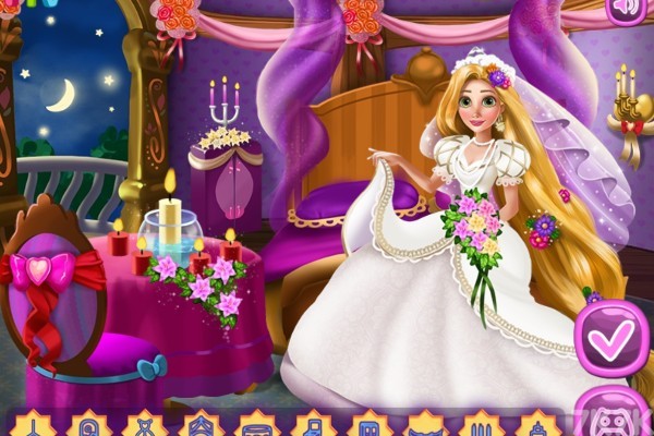 《长发公主的结婚装饰》游戏画面1