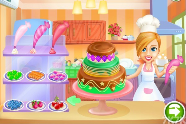 《装饰美味的蛋糕》游戏画面3