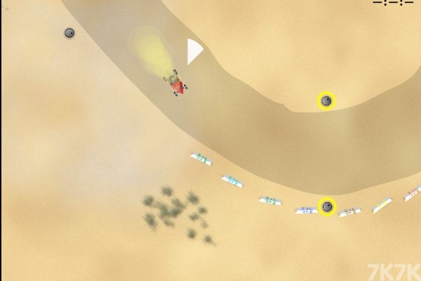 《沙地赛车H5》游戏画面1