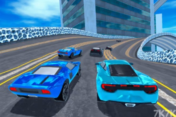 《未来城市赛车》游戏画面2