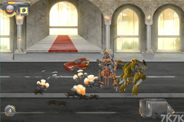 《萨维奇机器人H5》游戏画面3