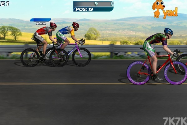 《自行车马拉松挑战赛》游戏画面2