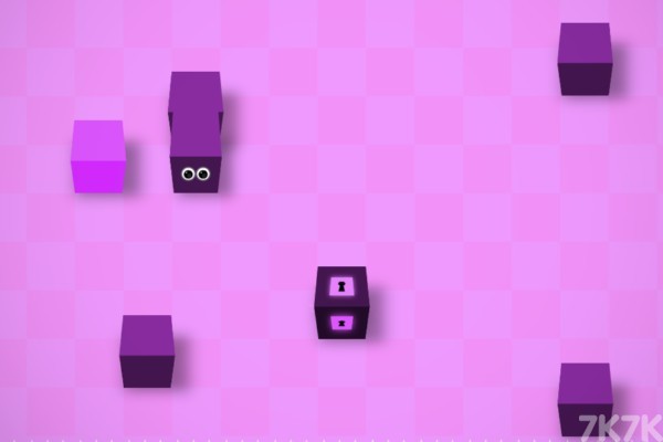 《紫方块迷宫》游戏画面2