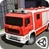 3D消防车停靠